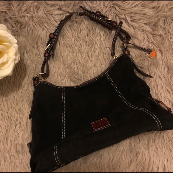 Dooney & Bourke Handbags - Dooney and Bourke suede satchel